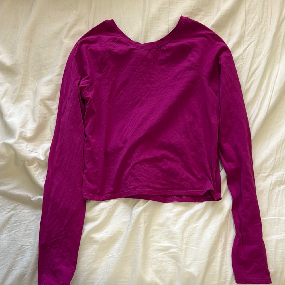 lululemon open back top size 10